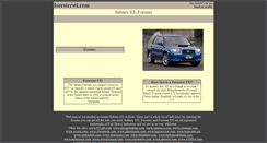 Desktop Screenshot of forestersti.com